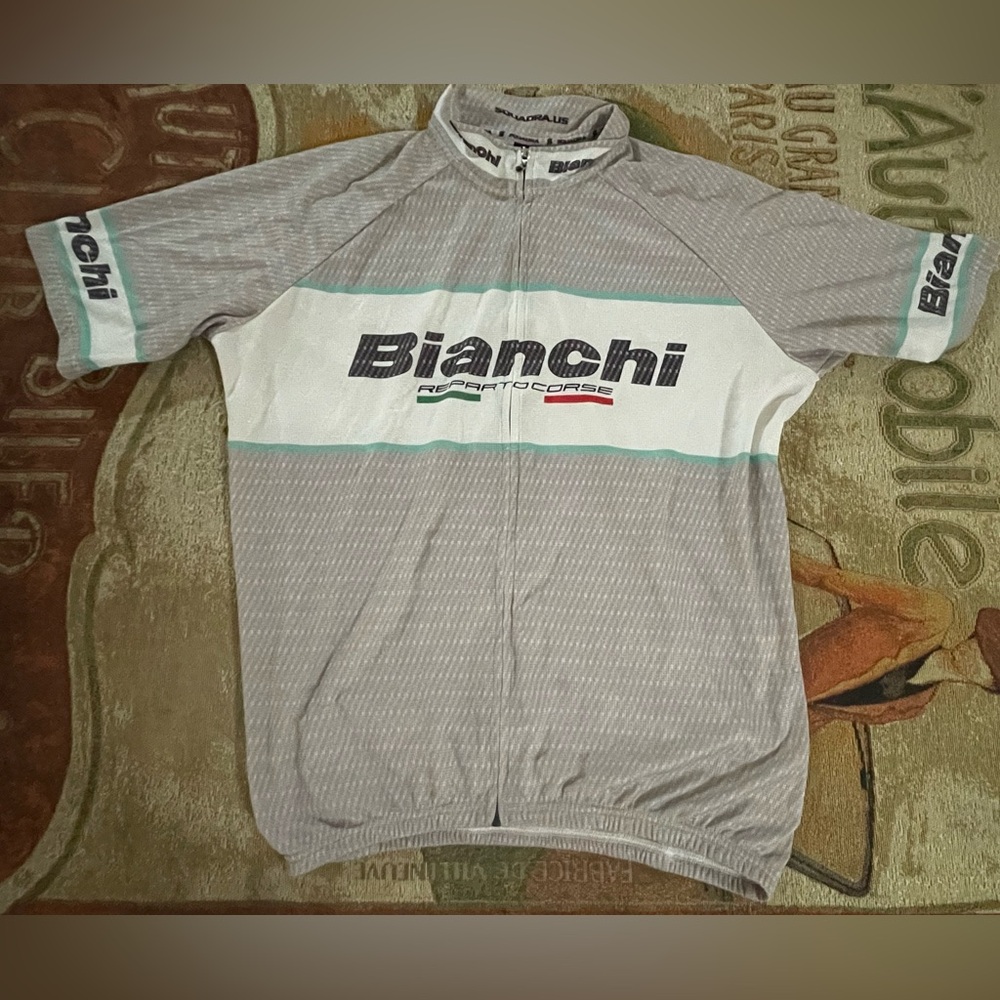 Bianchi Repartocorse Squadra Cycling Jersey Sz XL